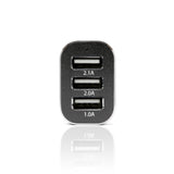 Veho Triple USB 5V 5.1A Car Power Charger for Smartphones & Tablets, Action Cameras, Power Banks, Portable Speakers - Black (VAA-010) My Outlet Store Ltd.