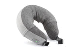 Medivon Grey Puffy Travel Neck Massager - Automatic Air Fill and Release Massage Pillow with Two Massage Modes, Pressure Control and Warm Up Function My Outlet Store Ltd.