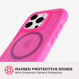 Tech21 EvoArmor for iPhone 16 Pro Compatible with MagSafe - Impact Protection Case 21x Military Standard Tested in Pink My Outlet Store Ltd.