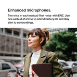 Belkin SoundForm™ Motion True Wireless Earbuds, Noise Cancelling Ear Buds with Wireless Charging Case & Dual Microphone - IPX5 Water Resistant Bluetooth Headphones for iPhone & Samsung - Black My Outlet Store Ltd.