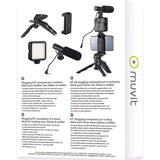 TREPIED AVEC LED MICRO ET SUPPORT SMARTPHONE My Outlet Store Ltd.