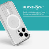 tech21 Evo Crystal Kick Case for iPhone 15 - Compatible with MagSafe - Impact Protection Case My Outlet Store Ltd.