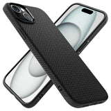 Spigen Liquid Air Case for iPhone 15 Plus - Matte Black My Outlet Store Ltd.