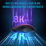 Rapoo V20PRO Wireless 2.4GHz High-Performance Gaming Mouse with 26000 DPI Optical Sensor, 50G Acceleration, 650 IPS, Up to 160h Battery Life, PC/Mac - Black My Outlet Store Ltd.