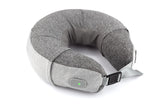 Medivon Grey Puffy Travel Neck Massager - Automatic Air Fill and Release Massage Pillow with Two Massage Modes, Pressure Control and Warm Up Function My Outlet Store Ltd.