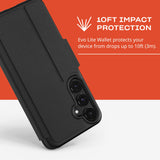 Tech21 EvoLite Wallet for Samsung S24 - Black My Outlet Store Ltd.