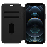 OtterBox Strada Case for iPhone 12 / iPhone 12 Pro, Shockproof, Drop proof, Premium Leather Protective Folio with Two Card Holders, 3x Tested to Military Standard, Black, No Retail Packaging My Outlet Store Ltd.