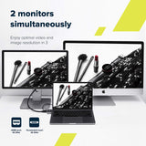 CANYON 3-in-1 Thunderbolt 3 Docking Station with 3.0 USB Hub and 4K HDMI Port, High Speed Charging and Data Transfers, Compatible with MacBook Air and Pro PCs My Outlet Store Ltd.