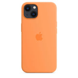 Apple iPhone 13 Silicone Case with Magsafe - Marigold/Orange My Outlet Store