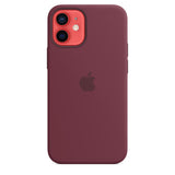 Apple Silicone Case with MagSafe for iPhone 12 mini - Plum My Outlet Store