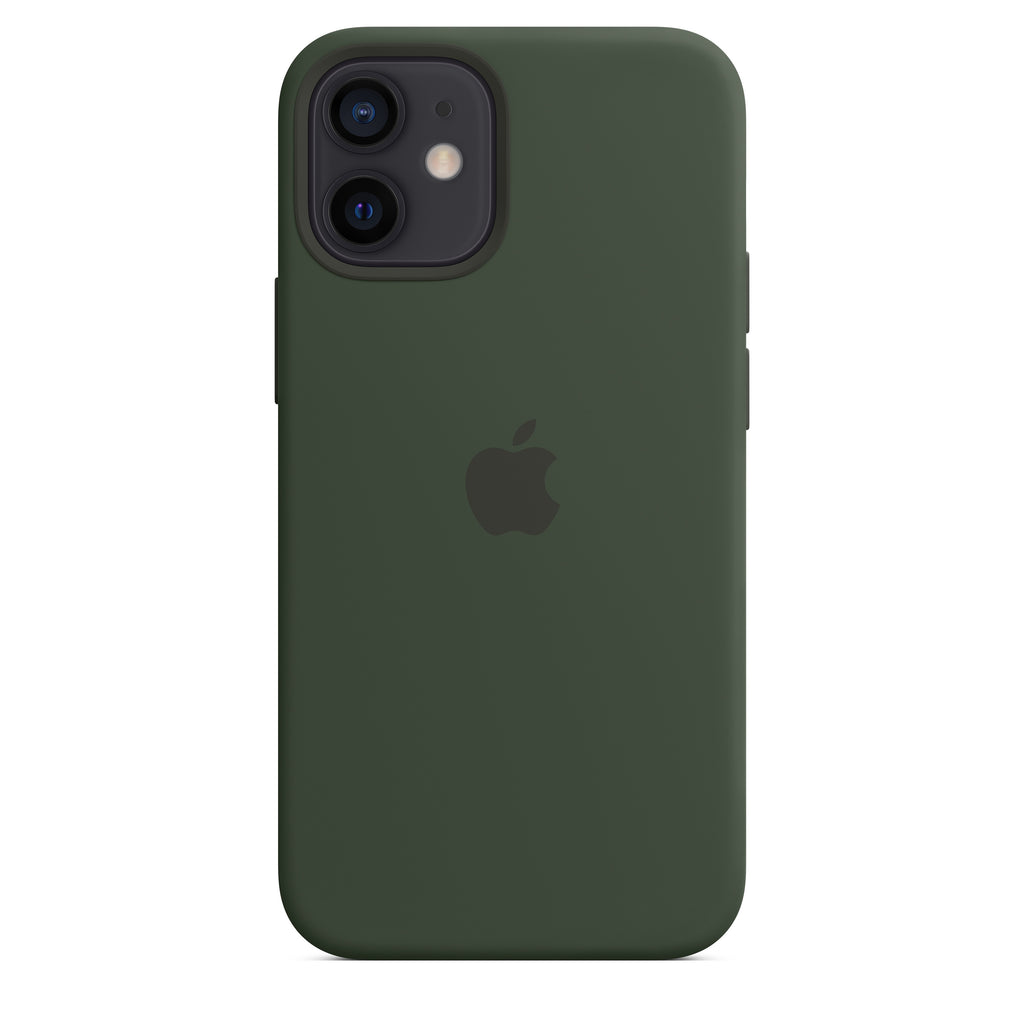 Apple Silicone Case with MagSafe for iPhone 12 mini - Cyprus Green My Outlet Store