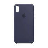 Apple iPhone XS Max Silicone Case Cover Midnight Blue MRWG2ZM/A My Outlet Store