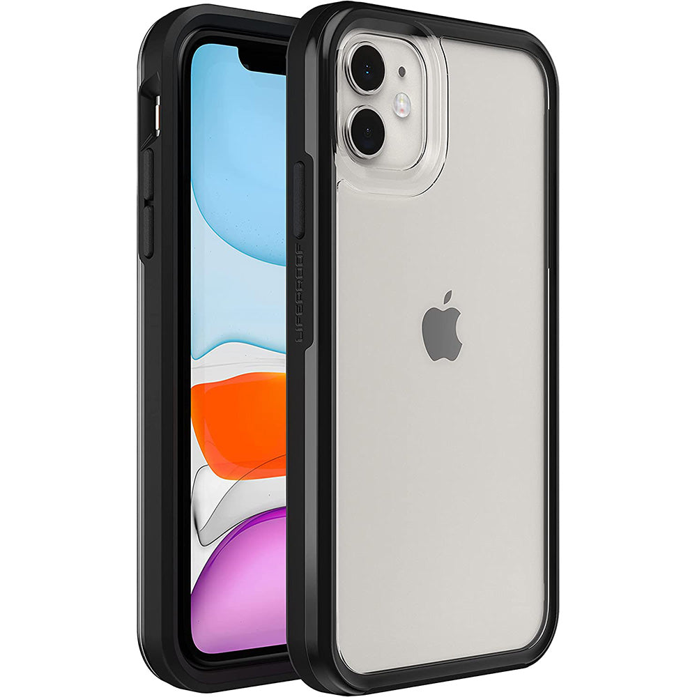 LifeProof SEE Rugged DropProof Case Cover for Apple iPhone 11 Black/Clear My Outlet Store