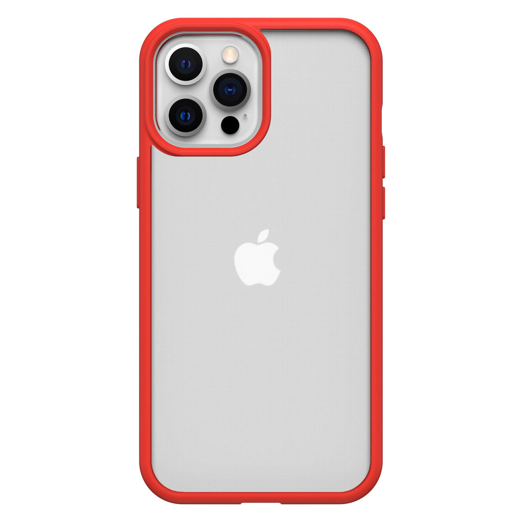 OtterBox React Sleek Case Cover for Apple iPhone 12 Pro Max - Power Red My Outlet Store