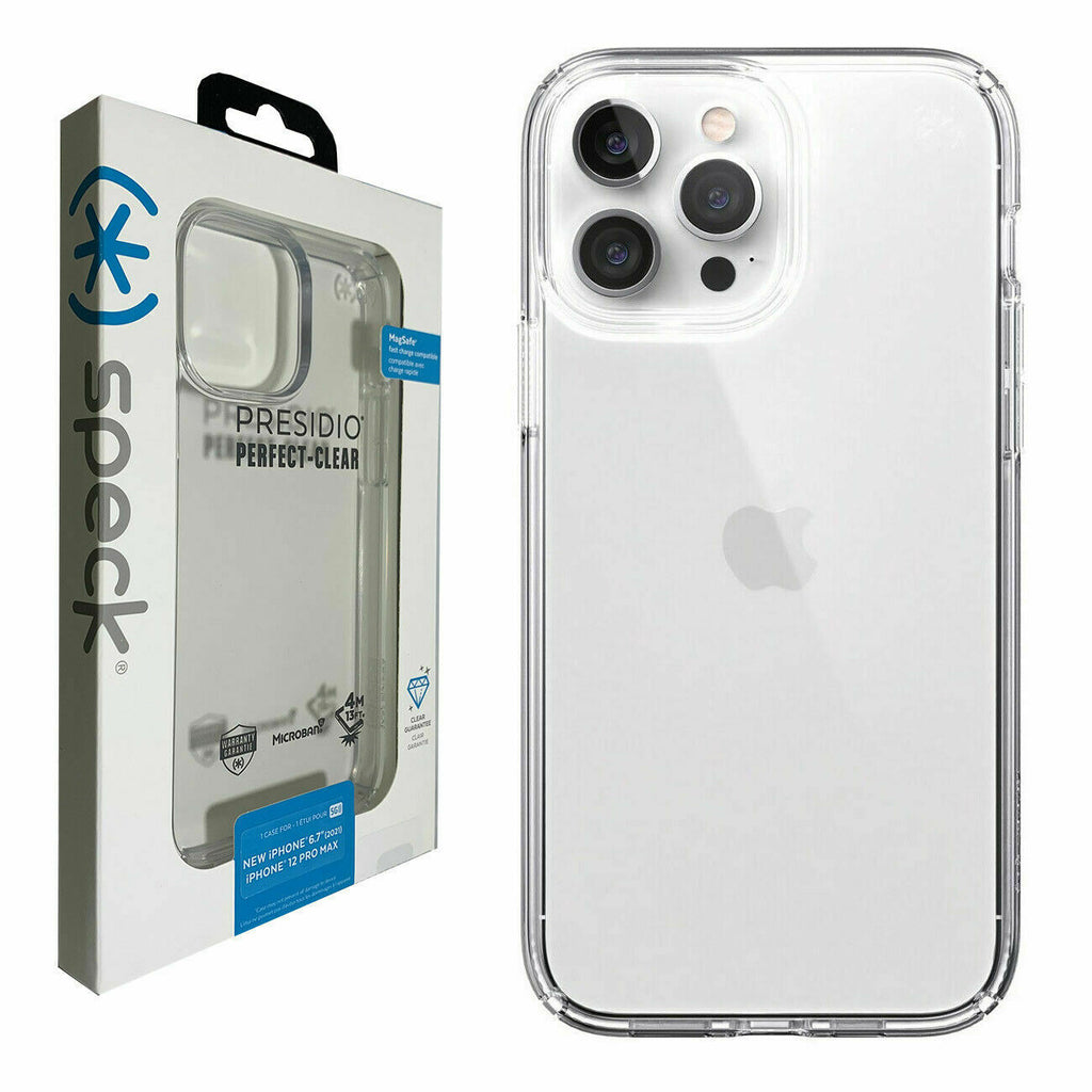 Speck Tough Cover Case for Apple iPhone 13 Pro Max - Presidio Perfect Clear My Outlet Store