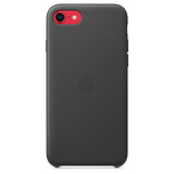 Official Apple iPhone SE (3rd/2nd Gen) / 7 / 8 Leather Back Case - Black My Outlet Store