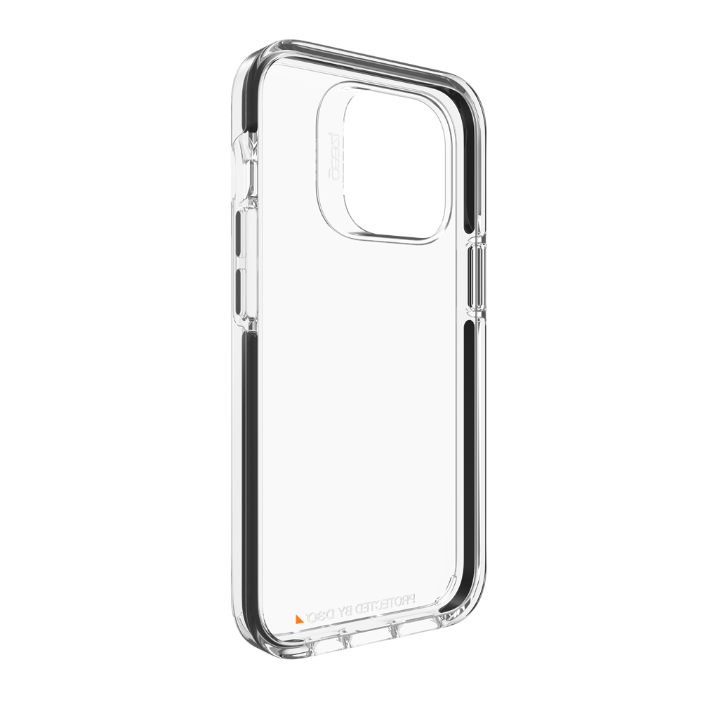 Gear4 Santa Cruz Sleek Slim Antimicrobial Clear Back Case for iPhone 13 Pro My Outlet Store