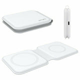 4smarts UltiMAG DuoFold Wireless Charger 15W, USBC 15W White My Outlet Store