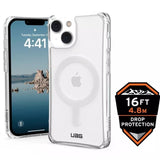 Urban Armor Gear (UAG) Plyo MagSafe Tough Back Case for Apple iPhone 14/13 - Ice My Outlet Store