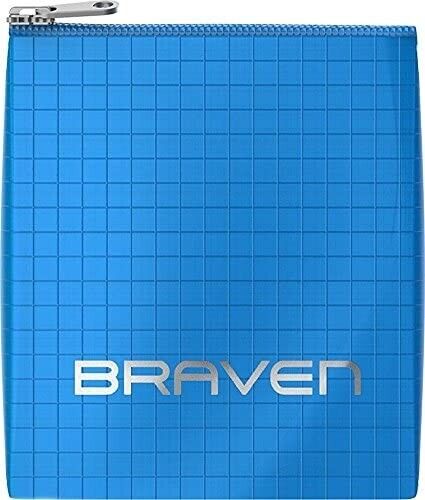 Braven Earbuds Flye Sport Wireless IPX5 Tangle-Free Water Proof Grey/Green My Outlet Store