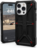 UAG Monarch Tough Rugged Case for Apple iPhone 14 Pro made with Kevlar, Black My Outlet Store