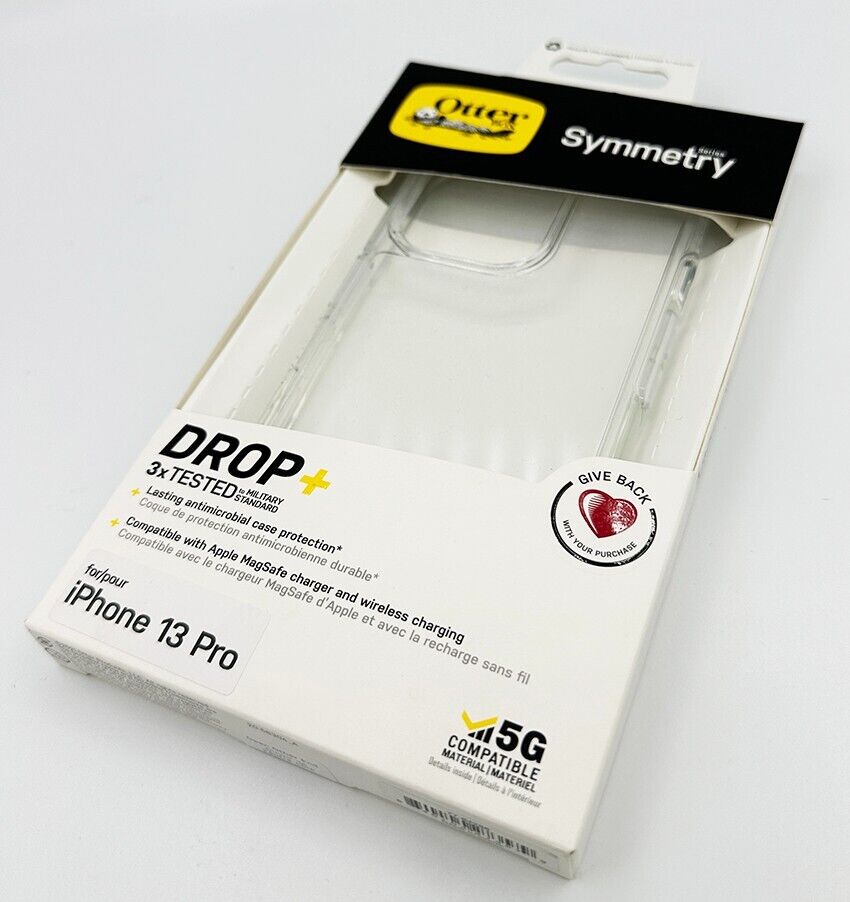 Otterbox iPhone 13 Pro Symmetry Drop Protection Back Case Cover Clear My Outlet Store
