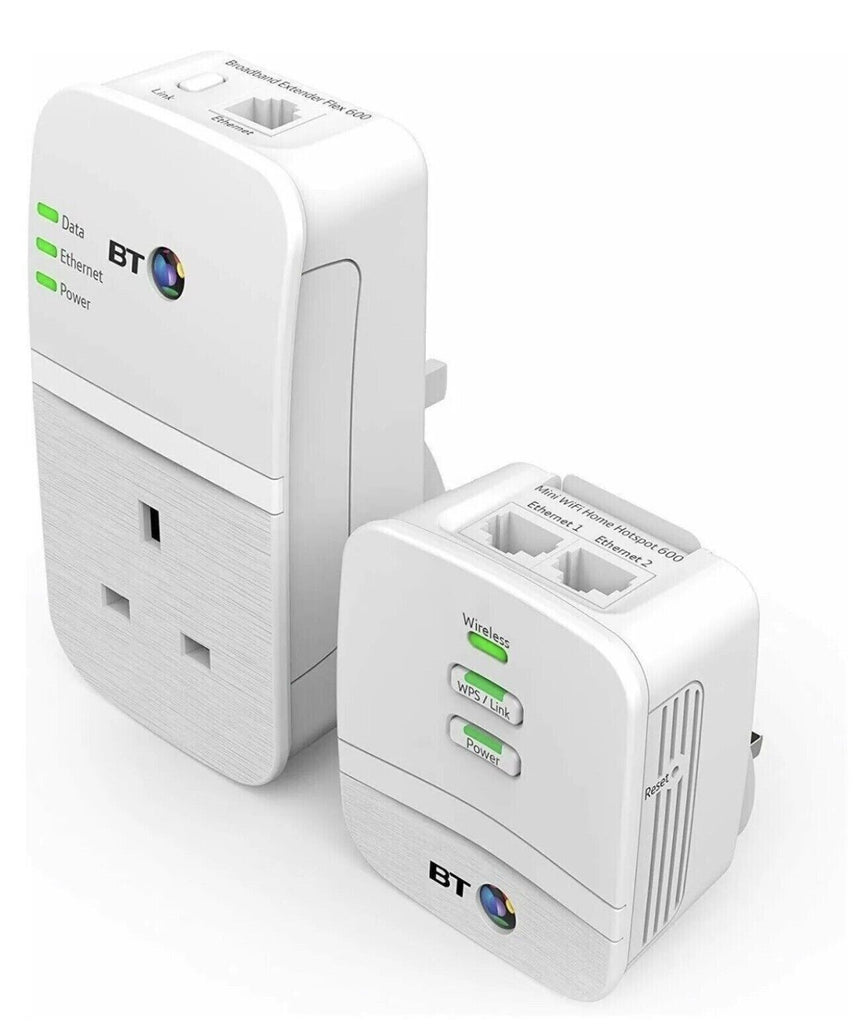 BT Wi-Fi Home Hotspot Flex 600 Kit Broadband Extender