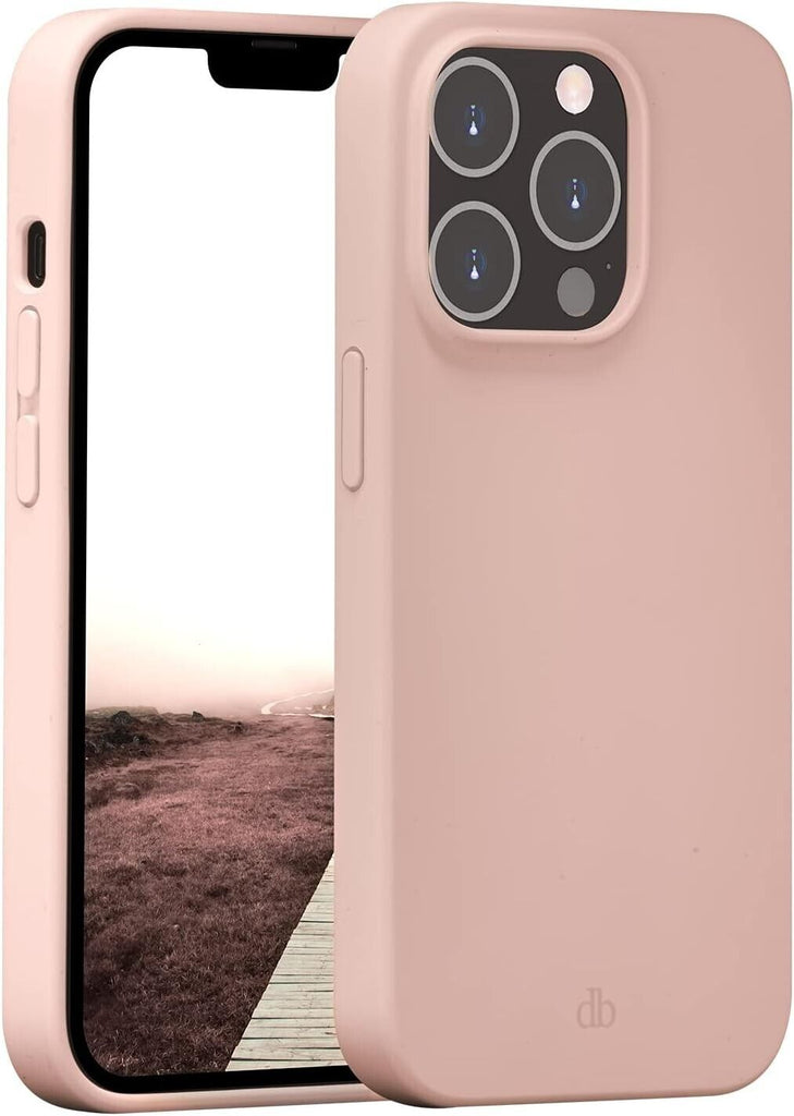 dbramante1928 iPhone 13 Pro Max Greenland Soft Ultra-Slim Back Case - Pink Sand My Outlet Store