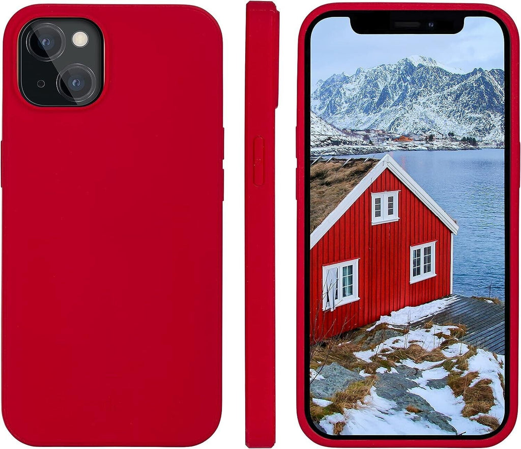 dbramante1928 iPhone 13 Greenland Soft Ultra-Slim Back Case - Red My Outlet Store