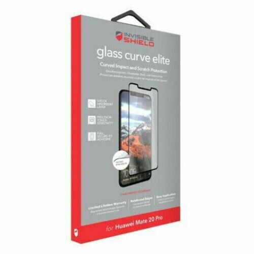 ZAGG HUAWEI MATE 20 PRO INVISIBLESHIELD GLASS CURVE ELITE CLEAR SCREEN PROTECTOR My Outlet Store