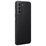 Samsung Black Leather Cover Case for Samsung Galaxy S21+/ S21+ 5G My Outlet Store