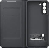 Samsung Galaxy S21+ 5G Smart Notification LED View Wallet Flip Case Cover Black My Outlet Store