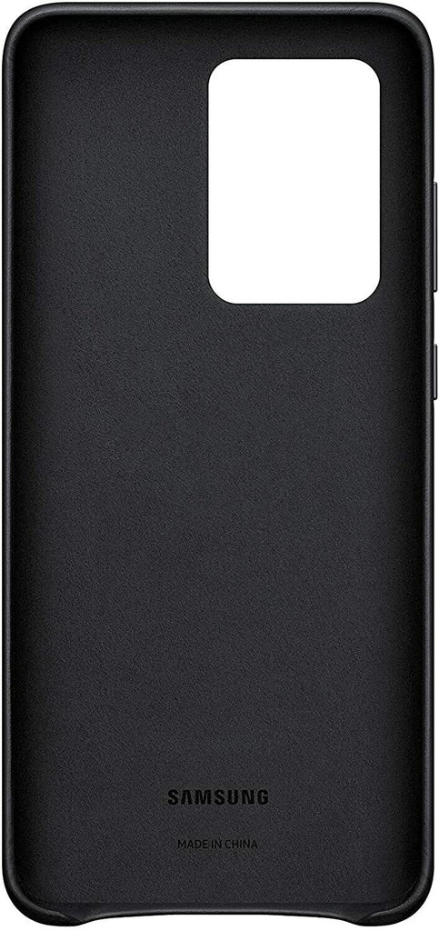 Samsung Original Galaxy S20 Ultra 5G Leather Cover/Mobile Phone Case - Black My Outlet Store