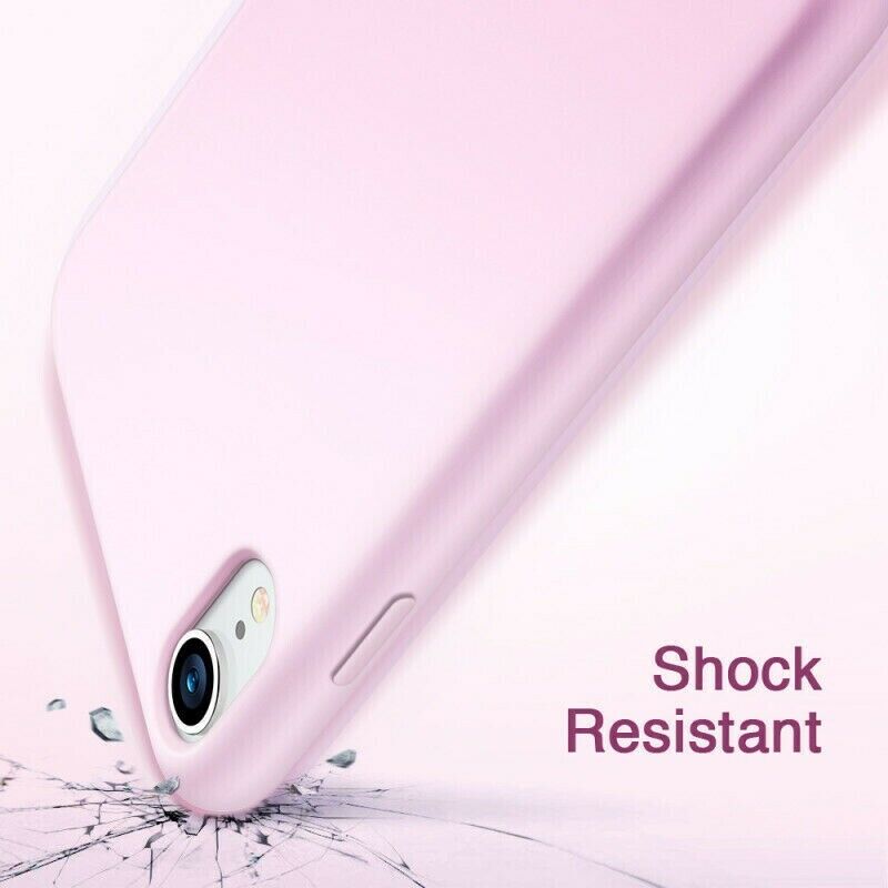 ESR iPhone XR Ultra Slim Liquid Silicone Soft Microfiber Lining Case Pink My Outlet Store