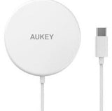 AUKEY LC-A1 Aircore 15W Magnetic Wireless Charger - White My Outlet Store