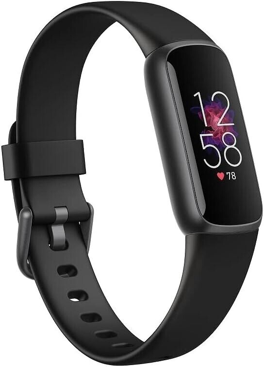 Fitbit Luxe Smart Watch - Black My Outlet Store