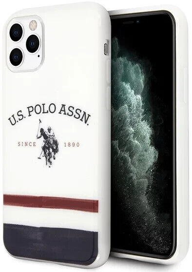 CG Mobile U.S. POLO ASSN. Silicon back case for iPhone 11 Pro White My Outlet Store