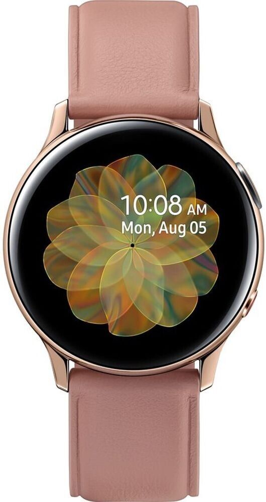Samsung Galaxy Watch Active2 4G Rose Gold Leather&Stainless Steel 40mm RRP £399 My Outlet Store