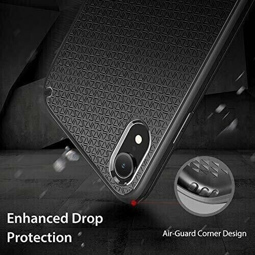 Premium iPhone XR ESR Stylish Ultra Slim Protective Back Case Cover - Black My Outlet Store