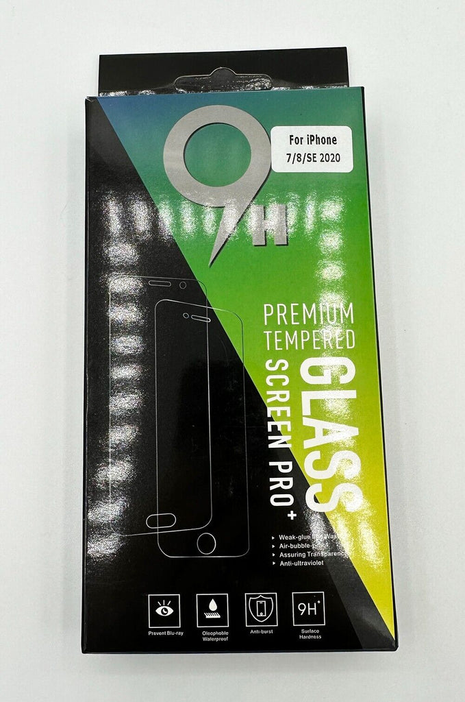 9H Premium iPhone SE 2022/2020/8/7 Tempered Glass Screen Protector (7 pcs.) My Outlet Store