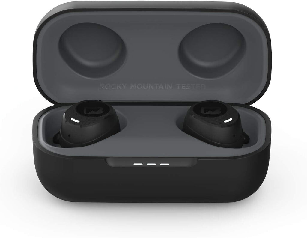 Braven Fly Rush In Ear Headset Wireless Earbuds Black with Charging Case My Outlet Store