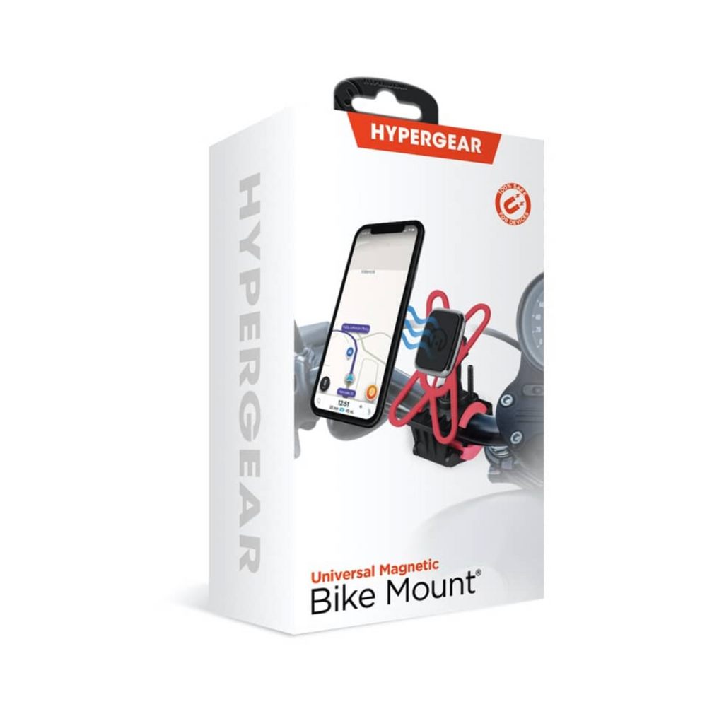 Hypergear Universal Magnetic Bike Mount Retail Packaging Black