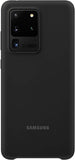 Samsung Silicone Back Cover Case for Galaxy S20 Ultra - Black My Outlet Store
