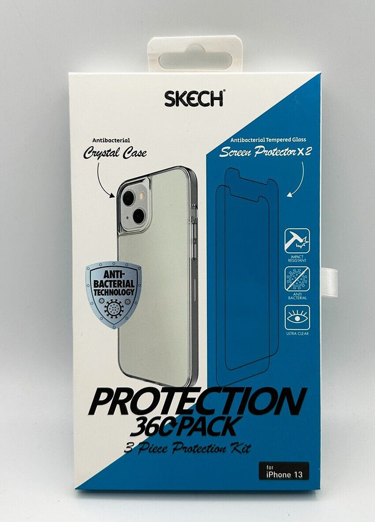 Skech iPhone 13 Protection 360 Pack Clear Case x2 – My Outlet