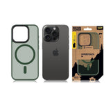 Tactical MagForce Hyperstealth Back Case Cover for iPhone 15 Pro Forest Green My Outlet Store