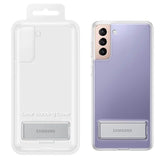 Official Samsung Case Cover for Galaxy S21+/5G Clear Protective with Stand My Outlet Store