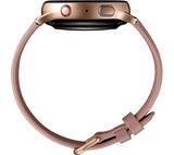 Samsung Galaxy Watch Active2 4G Rose Gold Leather&Stainless Steel 40mm RRP £399 My Outlet Store