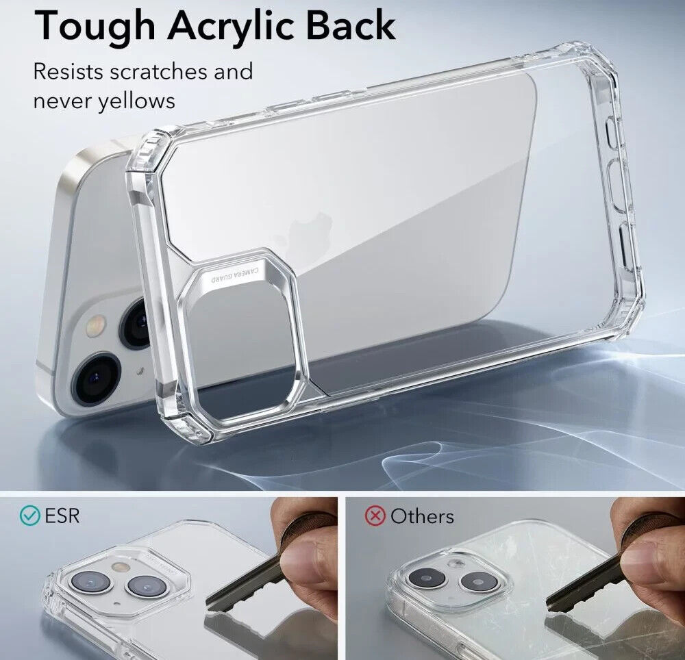 ESR iPhone 14 Plus Air Armor Strong Protective Tough Clear Back Case Cover My Outlet Store