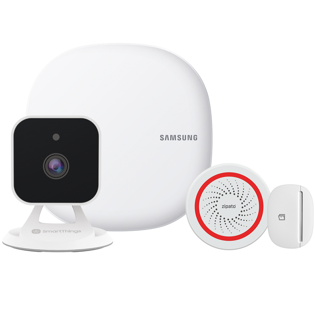 V-Home Vodafone by Samsung Safety Starter Kit Video Camera/Sensor/Siren and Hub My Outlet Store