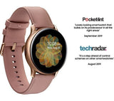 Samsung Galaxy Watch Active2 4G Rose Gold Leather&Stainless Steel 40mm RRP £399 My Outlet Store